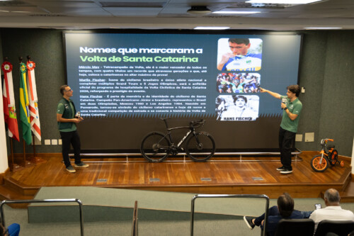 Lançamento da Volta Ciclística de Santa Catarina 2026