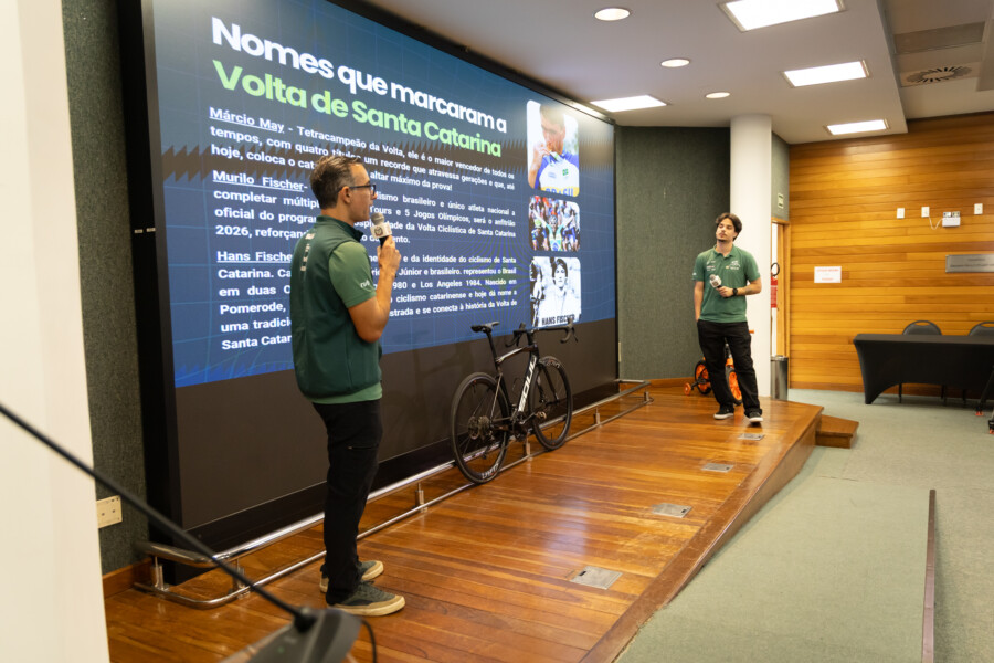 Volta Ciclística de Santa Catarina 2026 é lançada na Assembleia Legislativa
