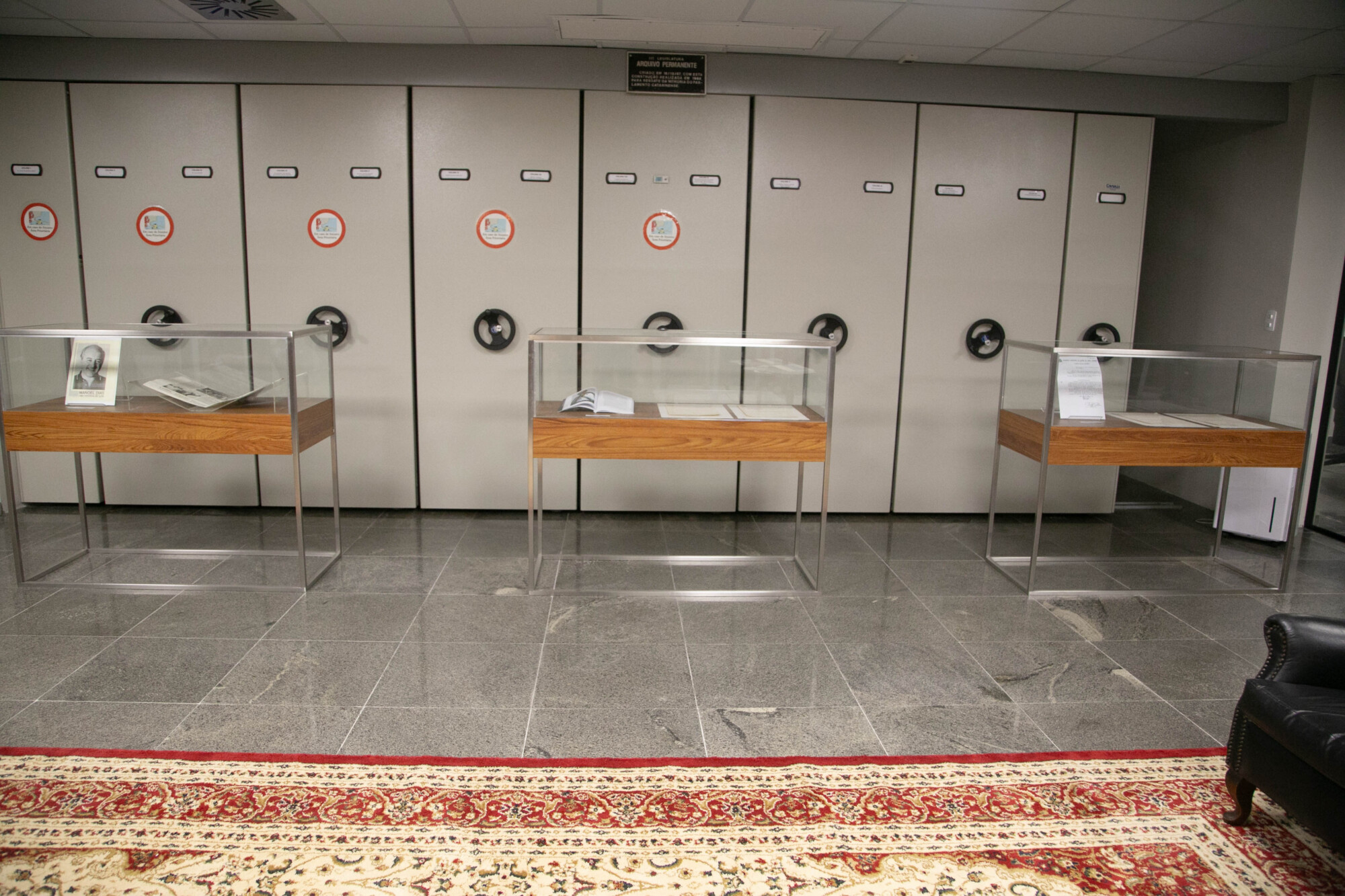 Exposição sobre Manoel Dias no Centro de Memória da Assembleia Legislativa