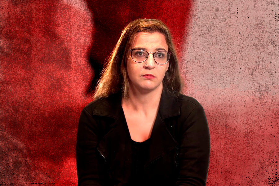 Retrato de Pabliane Beatriz em enquadramento para matéria da Assembleia Legislativa de Santa Catarina (ALESC).