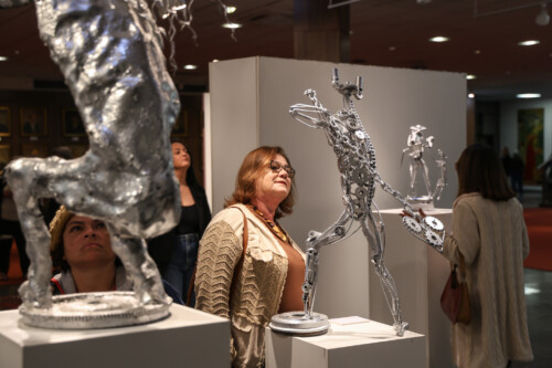 Abertura da Exposição Sophias, do artista Osnaldo Oliveira