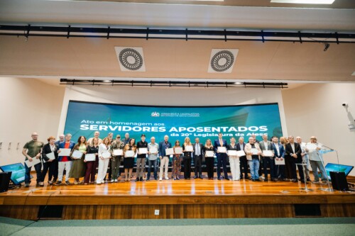 Homenagem aos Servidores Aposentados da ALESC