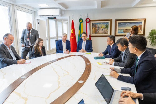 Frente Parlamentar SC x China recepciona comitiva chinesa